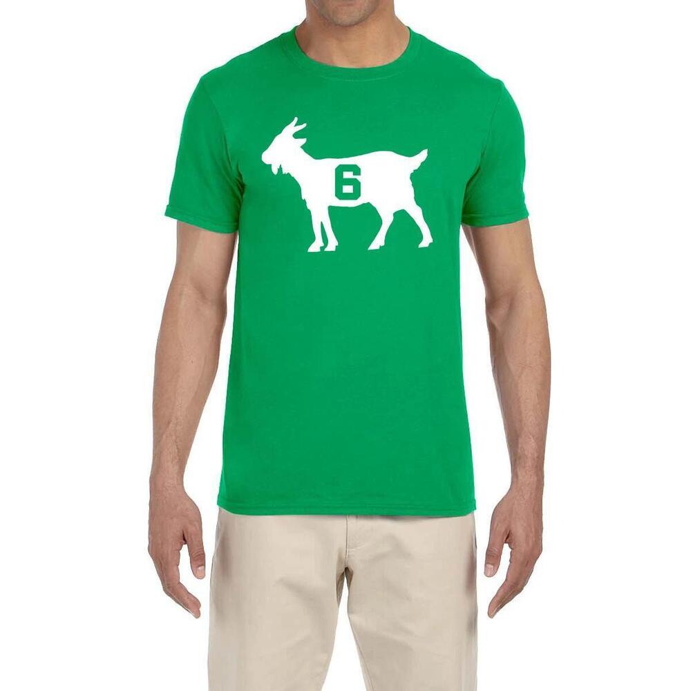 Boston Celtics Bill Russell Goat T-Shirt